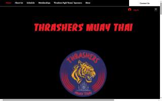 Thrashers Muay Thai website