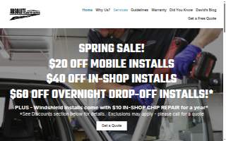 Absolute Auto Glass website