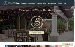 Baldoria on the Water website