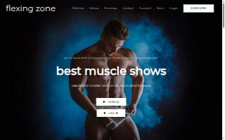 Flexing Personal Training website