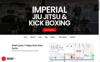 Imperial jiujitsu & Kickboxing website