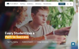 Mindfish Test Prep website