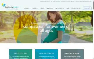 Red Rocks Ob-Gyn of Lakewood website