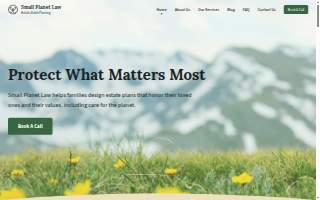 Small Planet Law LLC website