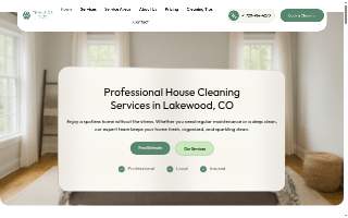 Trailside Tidy - House Cleaning Services in Lakewood website