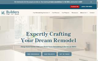 VL Builders website