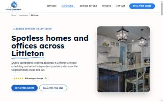 Chloe's Cleaning Company of Littleton website
