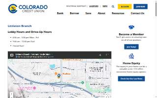 Colorado Credit Union of Littleton website