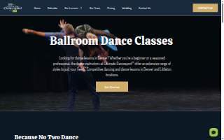 Colorado Dancesport Ballroom website