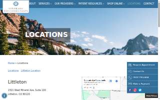 Colorado Eye Consultants website
