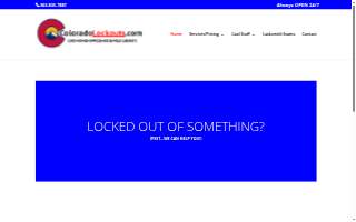 Colorado Lockouts website