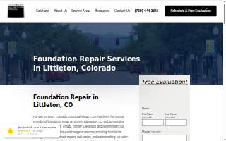 Colorado Structural Repair of Littleton website