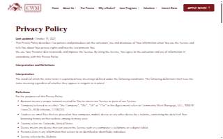 Community West Mortgage LLC website