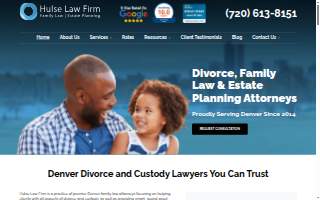 Hulse Law Firm of Littleton website