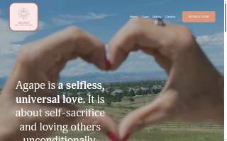 Agape Senior Daycare website