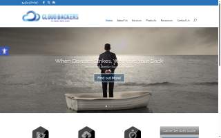 Cloud Backers website