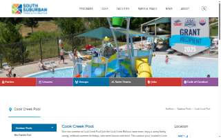 Cook Creek Pool & Waterslide website