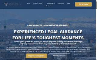 Law Offices of Malcolm B. Seawell, PC website