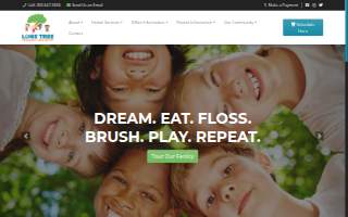 Lone Tree Pediatric Dentistry website