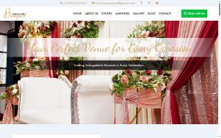 Meadows Banquet & Event Center website