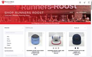 Runners Roost website
