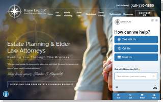 Skipton Law, LLC website
