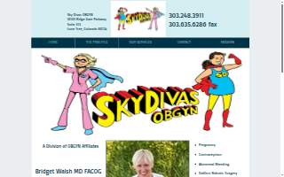 Sky Divas OB/GYN website