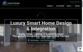 The Boulder Home Theater Company of Lone Tree website