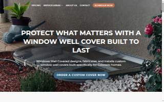 Windows Well Covered - Custom Window Well Covers website