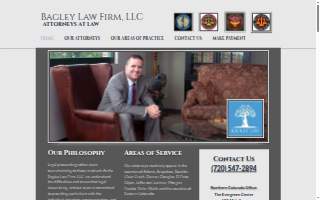 Bagley Law Firm, LLC website