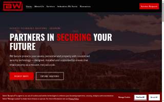 BW Secure website