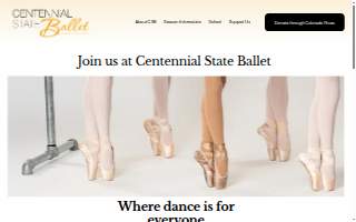 Centennial State Ballet website