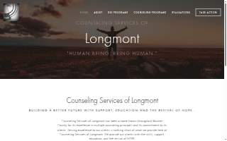 Counseling Services of Longmont website