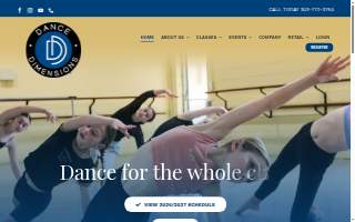 Dance Dimensions website