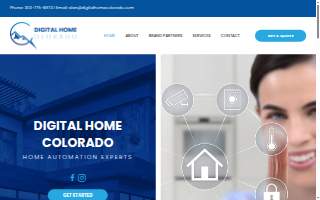 Digital Home Colorado website