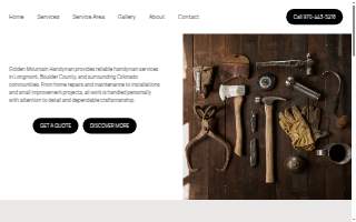 Golden Mountain Handyman LLC website