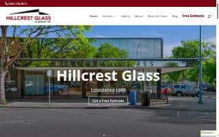 Hillcrest Glass website