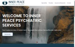 Inner Peace Psychiatric Services PLLC website