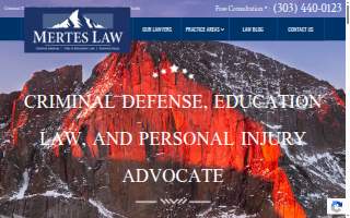Mertes Law website