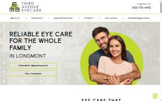 Third Avenue Eyecare website