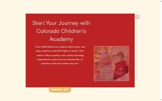 Colorado Children's Academy of Flatirons website