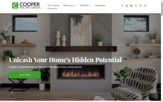 Cooper Building Group website