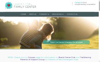 Louisville Family Center website
