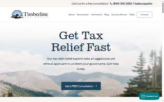 Timberline Tax Group website