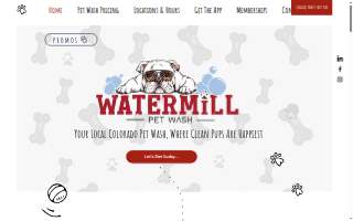 Watermill Pet Wash - S. Boulder Road, Louisville website