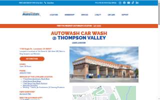 Autowash @ Thompson Valley Car Wash website
