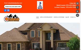 Colorado Window Experts website