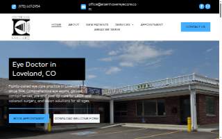 Eisenhower Eyecare website