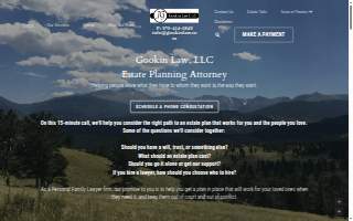 Gookin Law, LLC website