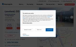 HearingLife of Loveland website